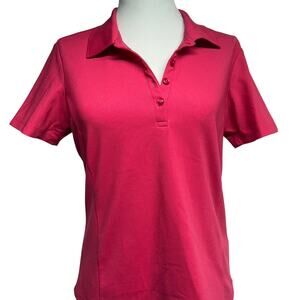 Greg norman pink short sleeve